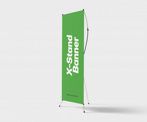 x stand banner 001
