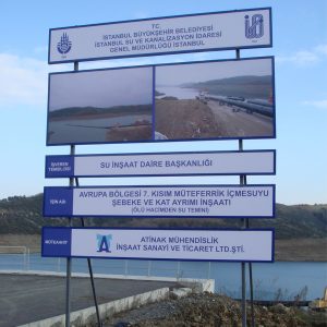 Şantiye Tabelası 2 insaat tabelasi santiye alani tabela