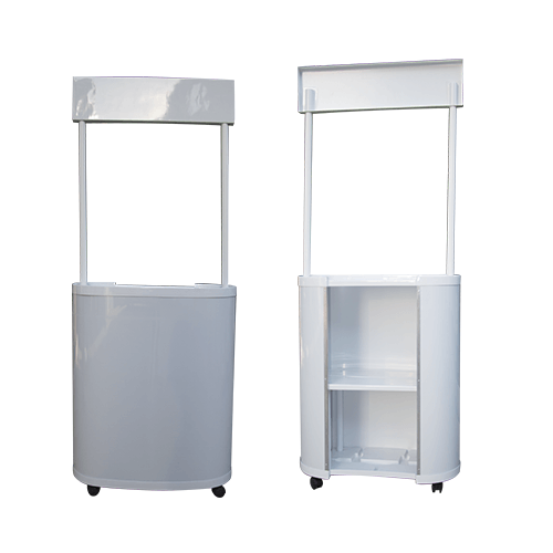 Tanıtım Standı 3 düz oval fasulye stand