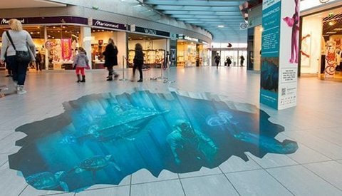 İstanbul Floor Grafik Baskı 5 3D Floor Graphic Print