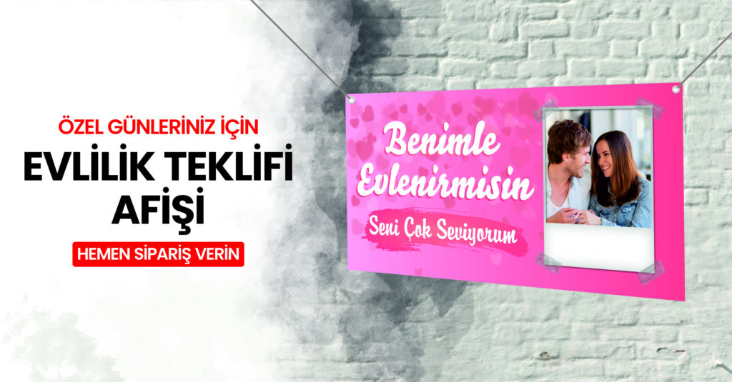 Evlilik Teklifi Afişi