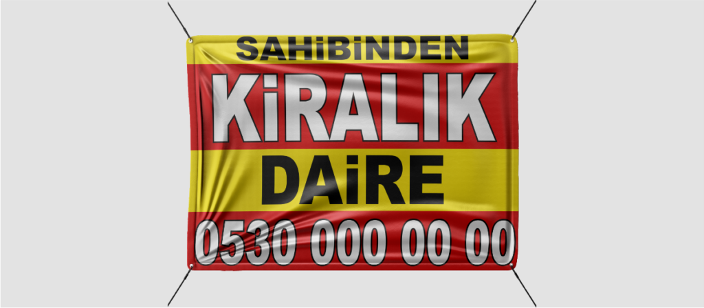 Branda Afiş 100x200 cm 1 branda afis