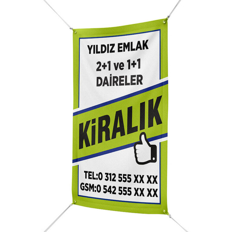 Emlak Firması Branda Afişleri 3 Emlak Firması Branda Afişleri