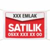 Satılık Emlak Afişi