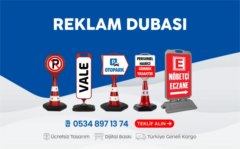 Reklam Dubaları Ümraniye 4 reklam dubası duba fiyatlaru kaldırım dubası