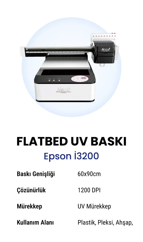 Flatbed Uv Baskı